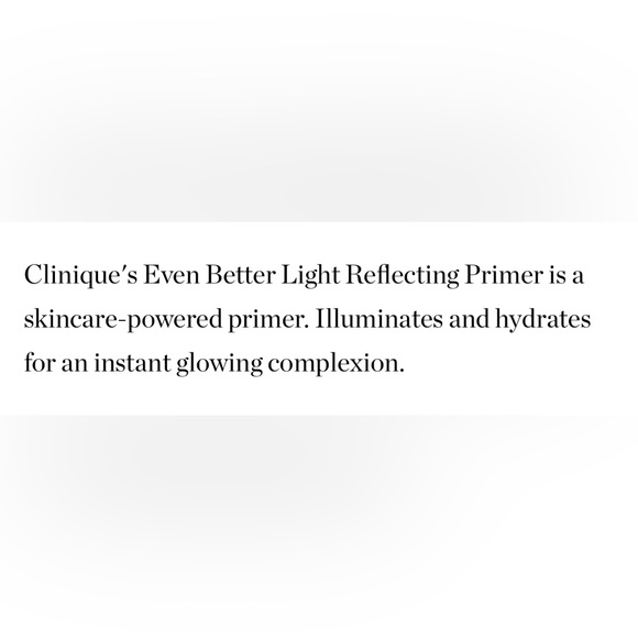 LAST 1! Clinique Even Better Light Reflecting Primer 🪞 NEW IN BOX - Picture 6 of 9